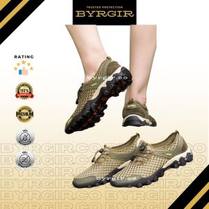 BYRGIR Sepatu Tracking Sport Casual Pria Sneaker Gunung Trekking Hiking Quick Dry Outdoor Import Sporturedo Stonger Terbaru Shoe Olahraga Laki Laki Korean