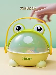 Oldlaiben Jumping Frog Toy 3-6-10 Years Old Educational Toy Children Plastic Bounce Leaping Educational 弹跳青蛙玩具