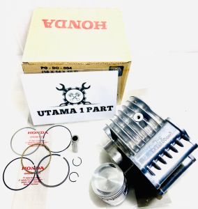 BLOCK PISTON SET BEAT KARBU 2008-2012 SPACY KARBU 2011-2013 SCOOPY KARBU KVY BLOK CYLINDER SEHER BORING COMP BARU DUS HONDA BERGARANSI