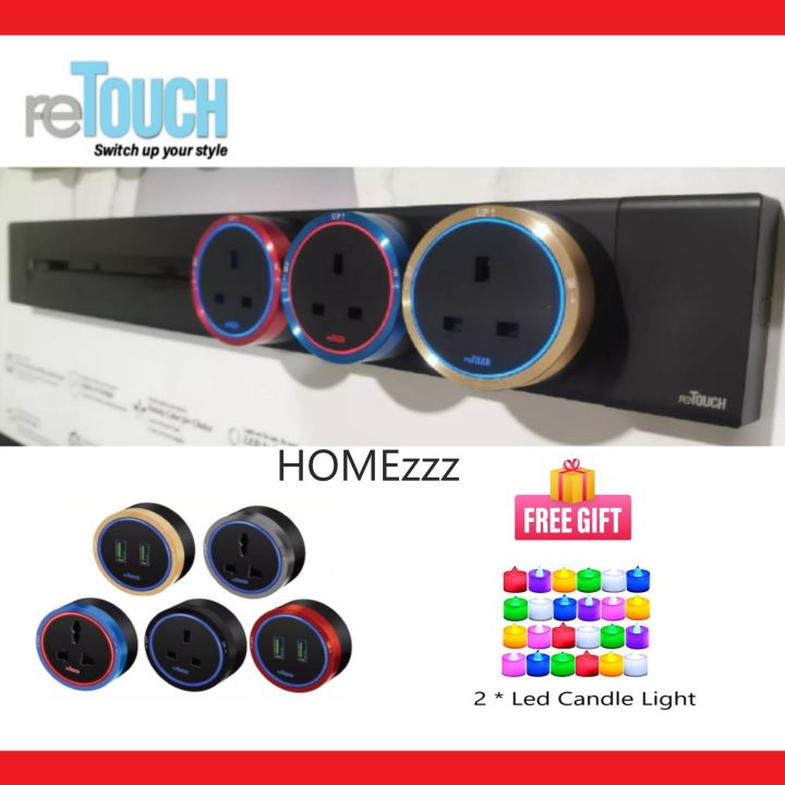 Retouch Trackplug RETOUCH Power Track 600mm 800mm 1000mm | Lazada Malaysia