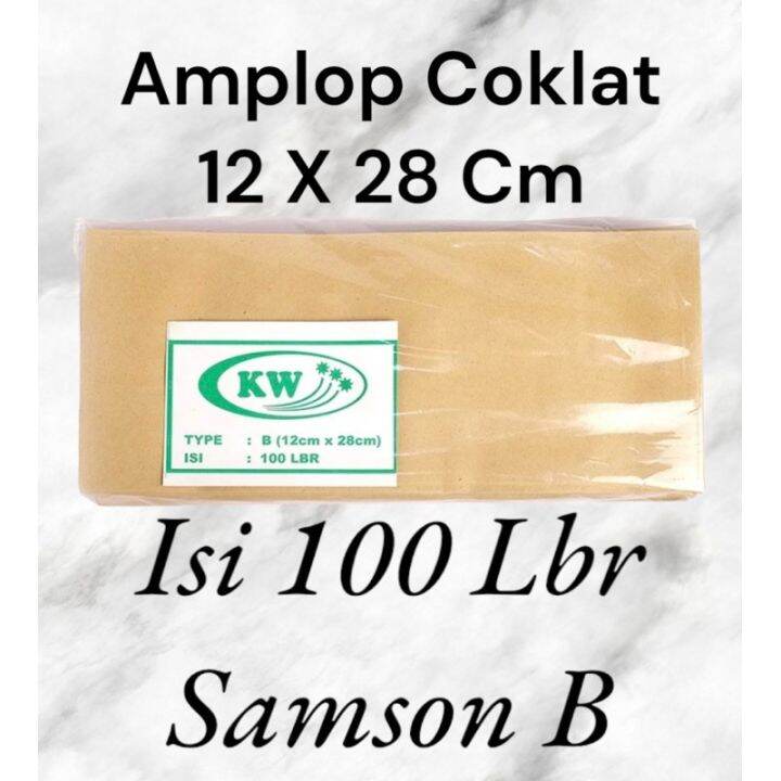 Amplop Coklat Samson B || Amplop Dokumen | Lazada Indonesia