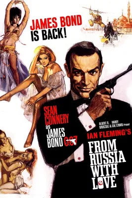BLURAY James Bond From Russia with Love (1963) F35 Action Adventure Thriller