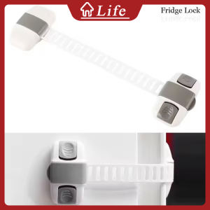 Adjustable Fridge Guard Refrigerator Toilet Protective Lock Door Latch Door Baby Child Safety Lock Appliance