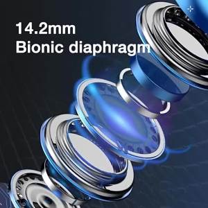 Waterproof DAC 9D HiFi stereo bass earbuds sports type C 3.5mm wired headphone with mic headset compatible for S25 iPhone 15 Xiaomi