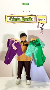 SETELAN ANAK LAKI LAKI KEMEJA  SET ANAK CINTA BATIK SERIES OSHIBY USIA 2-12 TAHUN