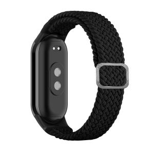 สายรัดข้อมือสำหรับ Xiaomi Mi band 9 สายนาฬิกาไนลอนเดี่ยวสายสายรัดข้อมือสำรองข้อมือเข็มขัดนิรภัยถัก Mi วง9 สาย miband 9 สายไนลอน mi band 8 miband 8 strap