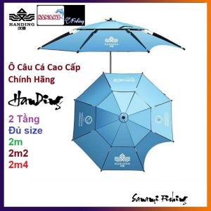 Ô Câu Cá Cao Cấp Chính Cãng Handing KKR1  [BH 6 Tháng] Vải Dày Và Có Thể Bẻ Nghiêng 360 Độ Tùy Thích - SANAMI FISHING