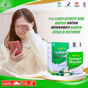 OBAT HERBAL RABUN SENJA - KATARAK - GLUKOMA - MATA SILINDER TERBAIK REDAPRO BHARATA
