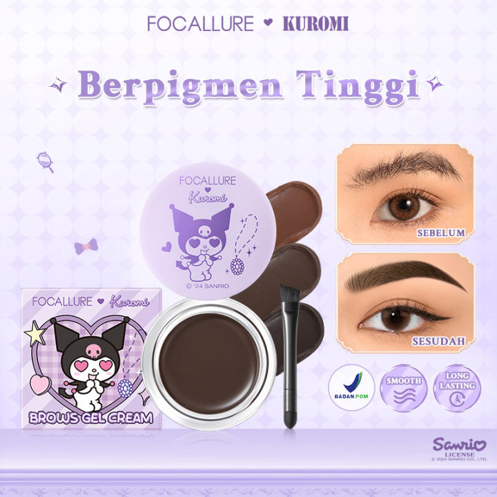 FOCALLURE X Sanrio High Pigmented Eyebrow Cream #DressUpSlay