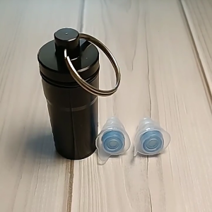 Không thấm nước nút bịt tai bằng silicon tái sử dụng và Sweatproof Earplug tiếng ồn hủy bỏ cho phụ nữ và nam giới