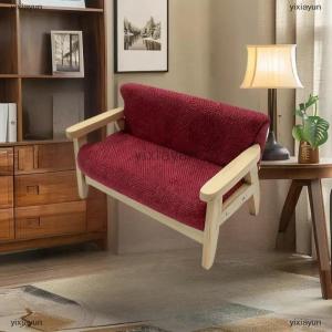 [COD] yixiayun 1Pcs Simulation Miniature Living Room Chairs 1:12 Mini Dollhouse Furniture Wooden Double Sofa Kids Pretend Play DIY Doll House Decor