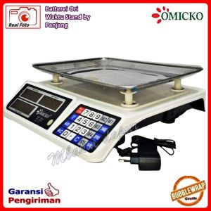 Timbangan digital timbangan buah digital timbangan laundry baterei ORI akurasi tinggi 40 Kg