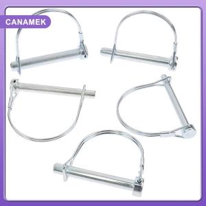 【CANAMEK】 Nhiệm vụ nặng nề biển Trailer Coupler an toàn pin D Vòng vòm khóa Khóa Pin