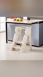 Childrens Climbing Ladder Baby Handwashing Ladder Footstool Small Stairs Steps Washstand Stepping Stool Foldable Handrail Ladder