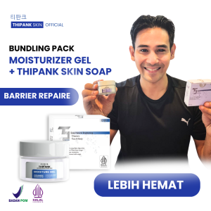 Thipank Skin Soap And Moisturizer Gel Paket Premium Pencerah & Pelembab Kulit