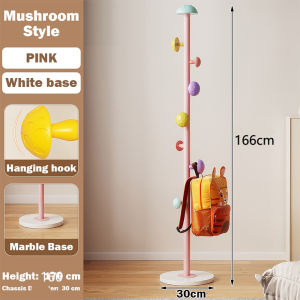Kids Mushroom Coat Rack Colorful Organizer for Hats Bags Clothes Keep Room Tidy Perfect for Childrens Space