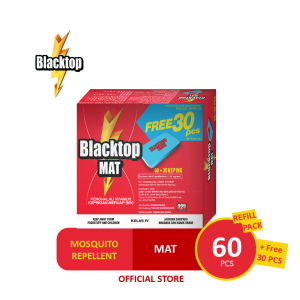 Blacktop Mosquito Mat Refill 60 pieces Free 30 pieces