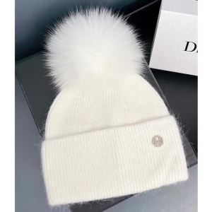 Winter Real Fox Fur Pom Pom Knitted Hat Women Angora Rabbit Fur Fluffy Skullies Beanies Korea Luxury Bonnet Warm Pullover Hat2026