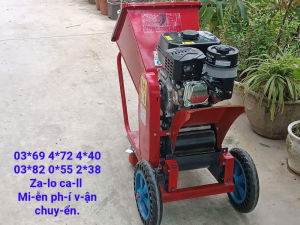 Máy băm xắt cành cây