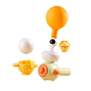 Kids Cartoon Blowing Game Balls Toy Breathing Control Floating Balls Toy for Boy Girl Sensory Development Toy for Child