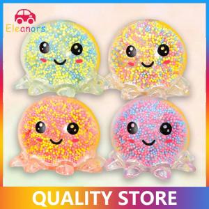 [Eleanor] Glowing Light Squid Vent Ball Squeeze Toys Bubble Octopus Ball Stress Toy