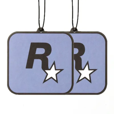 【Seasonal Sale】 2Pcs Car Rockstar Fragrance Tablets Car Interior Pendant Pendant Air Freshener Aromatherapy Essential Hanging Decoration