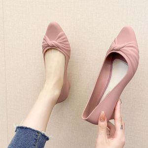 IELGY Fashionable Pumps for Women Summer Versatile Pointed Toe Non-slip Toe