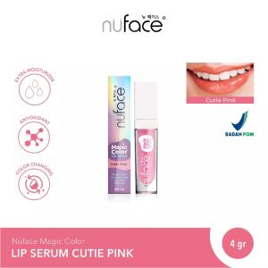 Nuface Magic Color Lip Serum Series | Shiny Kisses | Cutie Pink