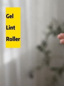 Washable Reusable Gel Lint Roller forHair Extra Sticky Portable Dog CatHair Remover Lint Ball RollerLint Removal Tool Lint Roller Fur Lint Remover for Travel Household