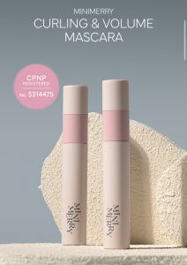 MINIMERRY CURLING & VOLUME MASCARA LONG LASTING CURL MASCARA KOREA TAHAN AIR MASCARA