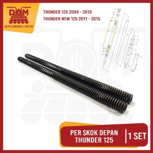 Per Skok Depan THUNDER 125 2004 (PSP) SET ISI 2 - Ver Dalam As Sekok Shock Suzuki Thunder New 125