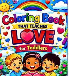 Coloring Book that Teaches Love for Kids Values Manners and Good Habits Learning Coloring Book