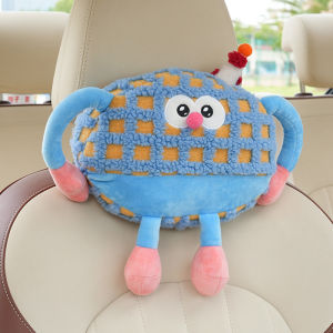 Colorful Breathable Car Lumbar Support & Neck Pillow Set – Ergonomic Memory Foam Cooling Universal Fit – For Auto Office