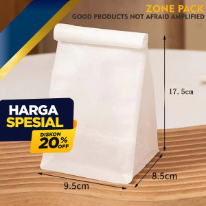 Kantong Roti Tawar Serbaguna | Plastik Roti Tawar Ziplock Kawat | Paper Bread Bag