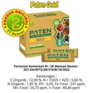 Pupuk Paten Gold - 100% Produk Asli - Pupuk Organik Cair Untuk Sawit