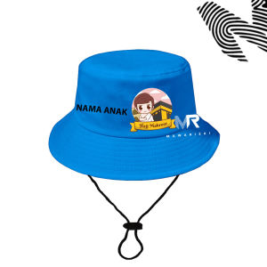 Topi bucket anak manasik haji