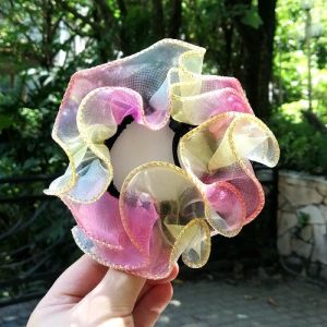 Chụp Búi Dạng Voan Lưới Búi Tóc Nhiều Màu Cho Bé Gái Đi Múa Biểu Diễn Văn Nghệ BLINK HAIR