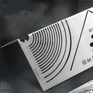 [COD] SUILEI Angle Arc Marking ToolAdjustable Linear Arc Dual-Purpose ScriberSquare Tube Bending ToolParallel Line Drawing Tool