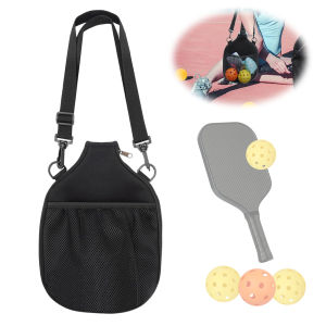 【winnereco】 Pickleball Paddle Bag Waterproof Crossbody Sling Lightweight Adjustable Strap
