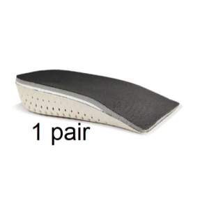 1 Pair Shoes Sneakers Height Insoles Cushion Heel Inserts Full Half Insole Lifts Pad Men Women