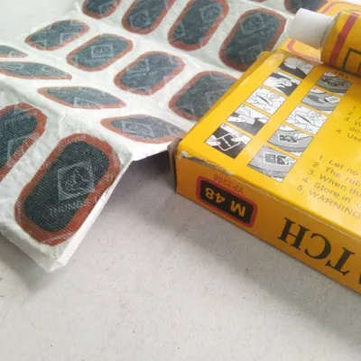 Lem / Tambal Ban Sepeda & Motor Cold Patch Thumbs Up Tip Top Medium & Large