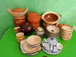 Combo đất nung gốm sứ nhí 14 món ( chơi đồ hàng)