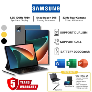 2025 New SamsungTab S 12” 5G Tablet | 16+512GB | Android 12 | 20000mAh | For Student / Work / Gaming