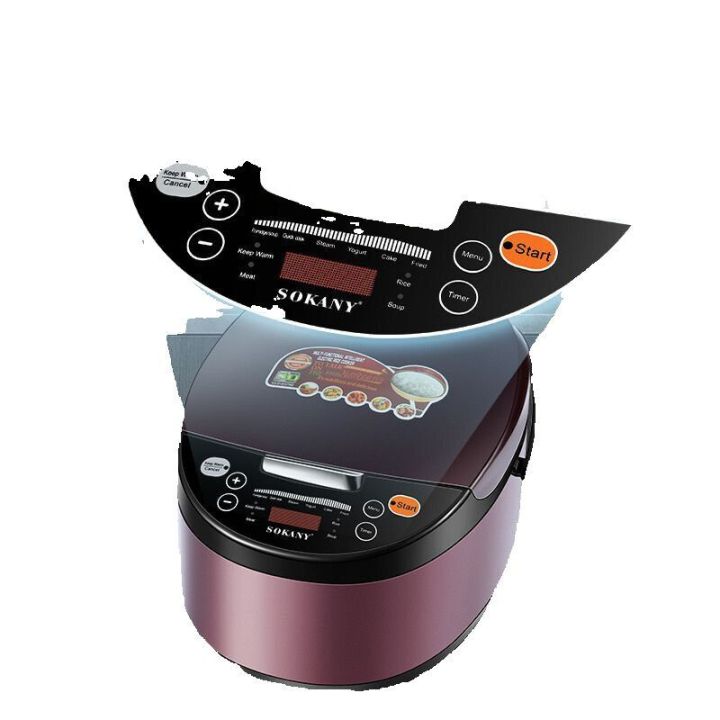 Nồi cơm điện đa năng SOKANY SK-07078 dung tích lớn 6L, bảo quản nhiệt thông minh, nấu cơm, hầm, hấp, …tiện lợi mọi lúc mọi nơi - SK07078