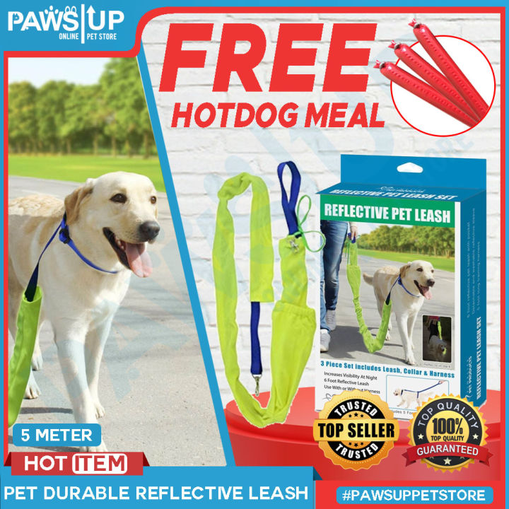Pet reflective Leash, Tali sa aso at pusa, pet rope chain, Pet Harness, Pet  Supplies, Pet Accessories, Leashes, Collars muzzles, Collars, safety - Main Image