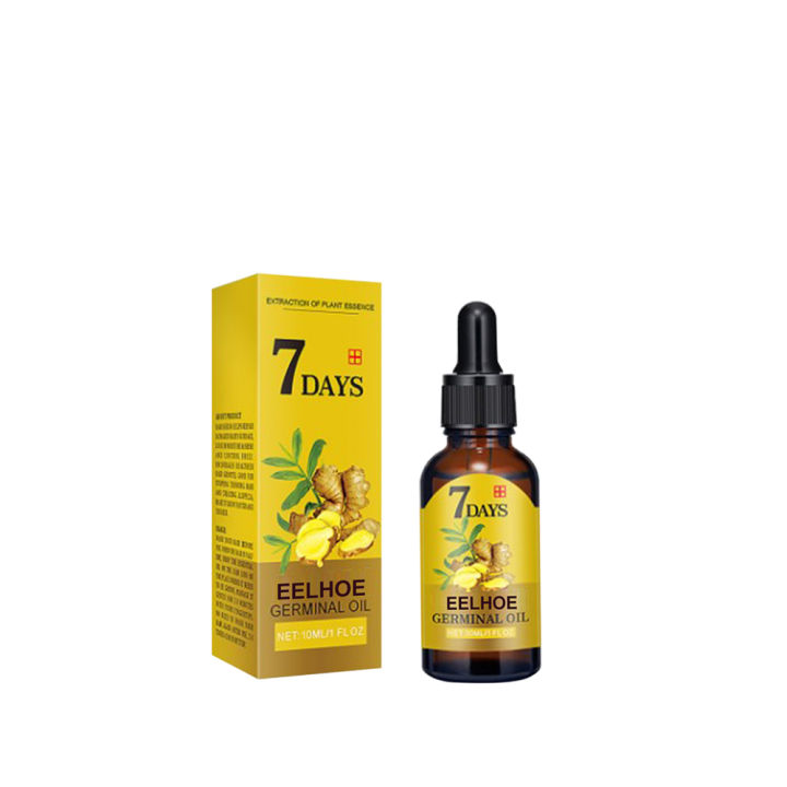 Eelhoe 7 Days Germinal Oil Ginger Regrowth Essence Anti Hair Loss ...
