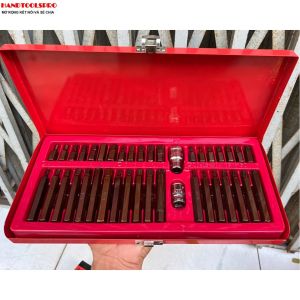 Bộ Mũi Vít Lục Giác đủ size 40 Món Thép S2 SANTA 48-140