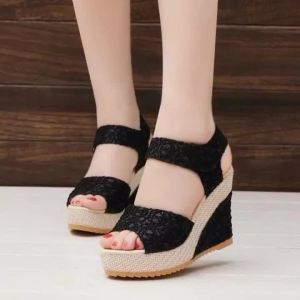 High-heeled Wedge Platform Fish Mouth 2024 New Womens Peep Toe Sandals Womens Shoes Comfort Summer Designer Shoes