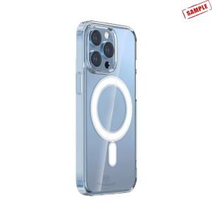 For iPhone 13 17 Air | Pro Max Mag Transparent Acrylic Clear Hard Case Back Cover