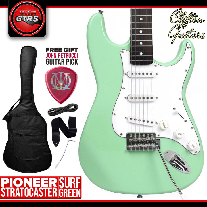 Clifton Stratocaster Pioneer Series Electric Guitar W Free